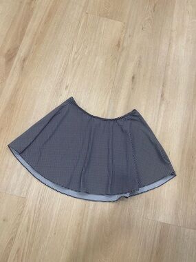 Vintage Y2K Calvin Klein black and white geometric swimwear/tennis skirt